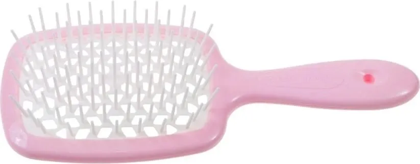 Furçë flokësh Janeke Superbrush për femra, rozë e çelët, 1 copë - 1