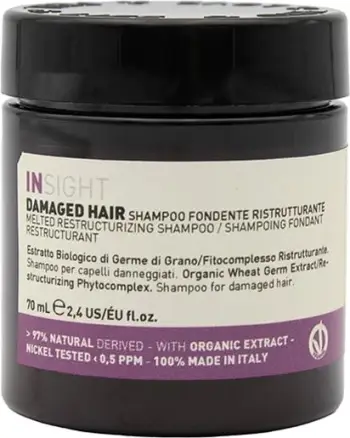 Shampon për femra INSIGHT Damaged Hair Concentrated, 70ml