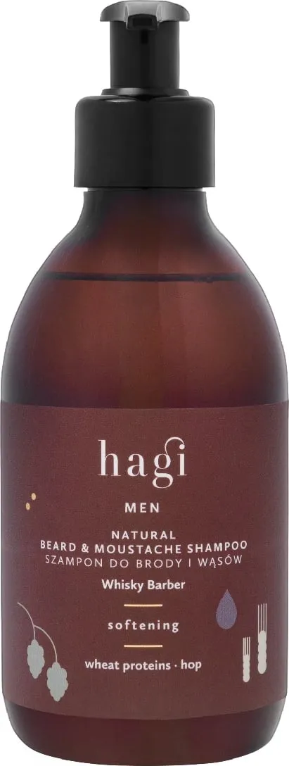 Shampo për mjekër Hagi Cosmetics Beard and Moustache Shampoo, 300ml - 1