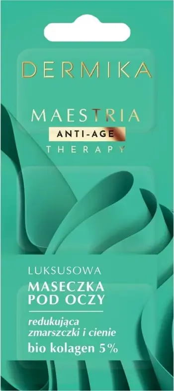 Maskë nën sy dhe qepallë Dermika Maestria Anti-Age Therapy me bio kolagjen 5%, 3 copë