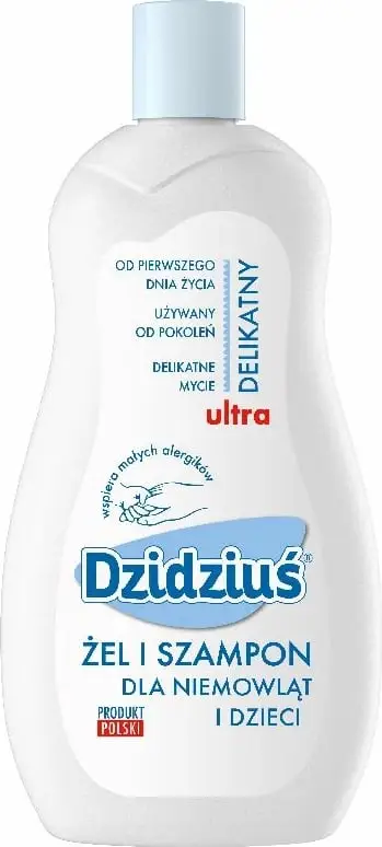 Gel dhe Shampon për fëmijë Dzidziuś 500ml