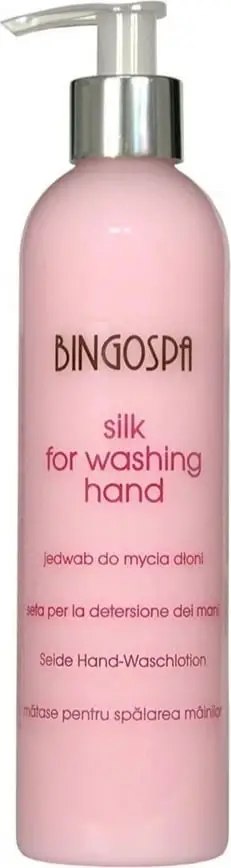 Sapuni i lëngshëm për duar BingoSpa Silk 300ml
