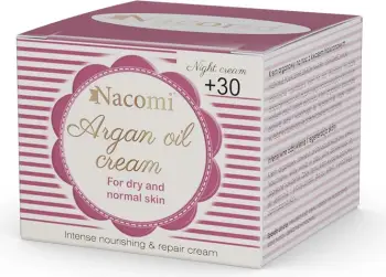 Krem nate për femra Nacomi Argan Oil Cream me Acid Hyaluronic 30+, 50ml