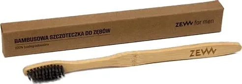 Furçë dhëmbësh bambuje Zew For Men unisex, 1 copë - 1
