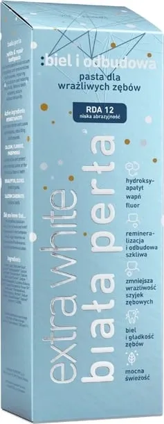 Pastë dhëmbësh Biała Perła Biel and Whitening Rebuilding 75ml - 1