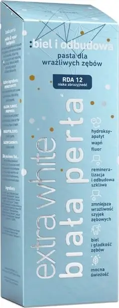Pastë dhëmbësh Biała Perła Biel and Whitening Rebuilding 75ml