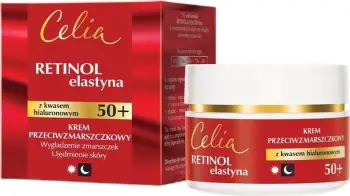 Krem fytyre anti-rrudhë për femra Celia Retinol Elastin 50+, 50ml