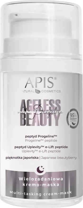 Krem nate-masque për fytyrë për femra APIS Ageless Beauty me Progeline, 50ml