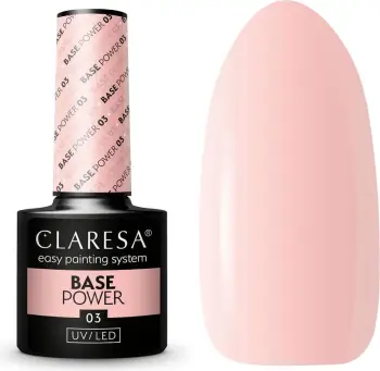 Bazë hibride për thonj Claresa Base Power Hybrid Base 03 për femra, 5g