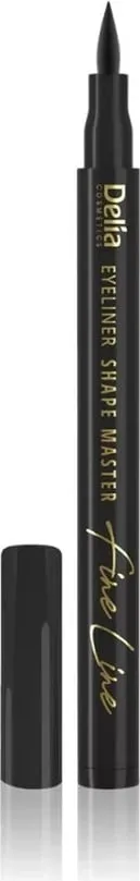 Eyeliner Delia Shape Master Fine Line i zi 1 copë - 1