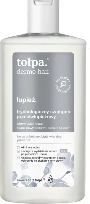 Shampo kundër zbokthit Tołpa Dermo Hair, 250ml