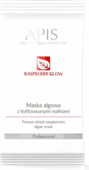 Maskë për fytyrë APIS Raspberry Glow Algae Mask për femra, 20g