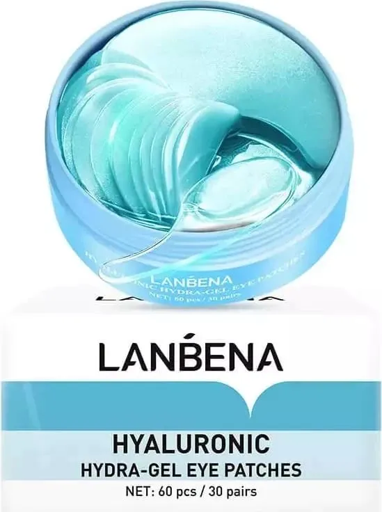 Patches për sy Lanbena Hyaluronic Hydrogel për femra, 60 copë - 1