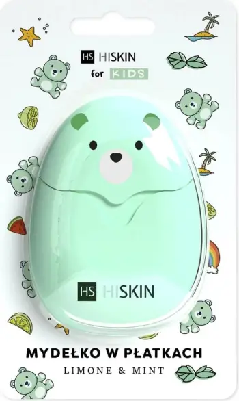 Sapun për duar për fëmijë HiSkin Flakes Limone & Mint, 50 copë