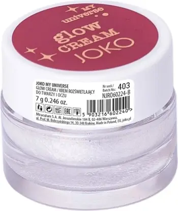 Krem ndriçues Joko My Universe për femra Glow 7g