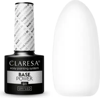 Bazë hibride për thonj Claresa Base Power Hybrid Base 01 për femra, 5g