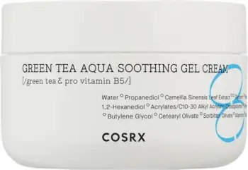 Krem-gel për fytyrë COSRX Hydrium Green Tea Aqua Soothing Gel Cream për femra, 50ml