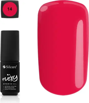 Llak për thonj Silcare Flexy Hybrid Gel 14, 4.5g
