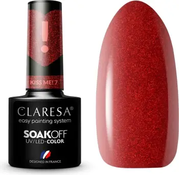 Llak për thonj për femra Claresa Kiss Me! Hybrid, 5g