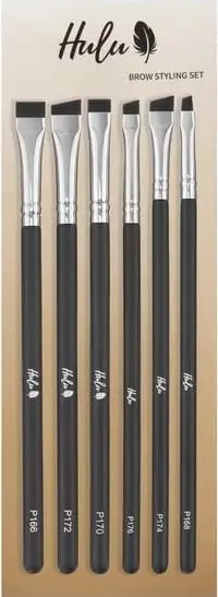 Set furçash për vetulla Hulu Brow Styling, 6 copë