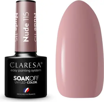 Llak për thonj për femra Claresa Soak Off UV/LED Hybrid 115, 5g