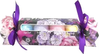 Set bombash për banjo Love Skin Flower Power Bath Fizzers për femra 4x100g