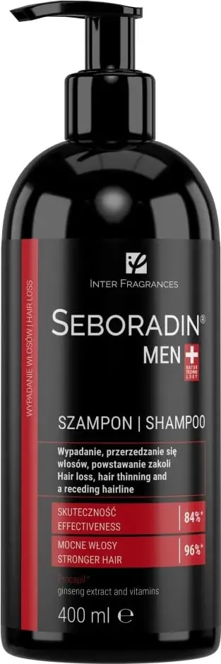 Shampo kundër rënies së flokëve Seboradin Men, 400 ml