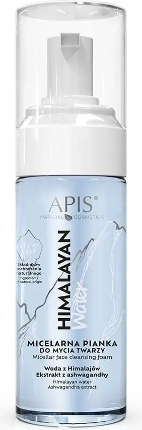 Shkumë pastruese për fytyrë APIS Himalayan Micellar për femra, 150ml