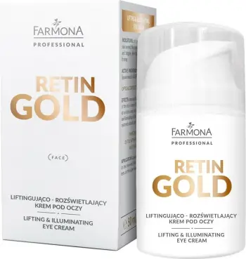 Krem për sy për femra Farmona Professional Retin Gold Lifting and Illuminating, 50ml