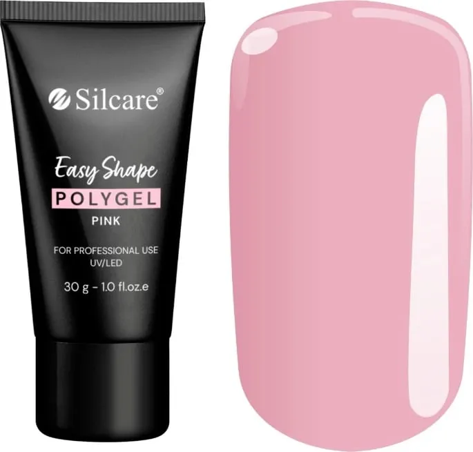 Polygel për thonj Silcare Easy Shape për femra Pink 30g - 1
