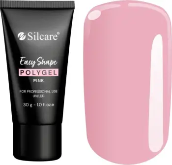 Polygel për thonj Silcare Easy Shape për femra Pink 30g