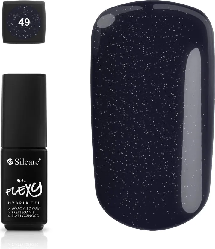 Llak për thonj Silcare Flexy Hybrid Gel 49, 4.5g - 1