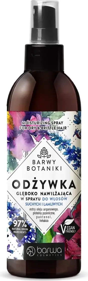 Spray balsam për flokë Barwa Botanical Colors Deep Moisturizing për femra, 250ml