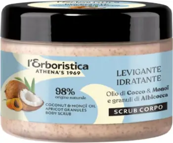 Peeling për trup L'Erboristica Coconut Body Peeling për femra 200ml