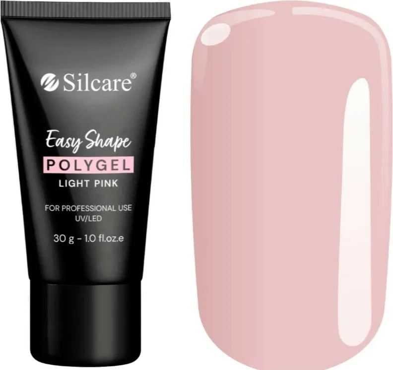 Polygel për thonj Silcare Easy Shape për femra Light Pink 30g - 1