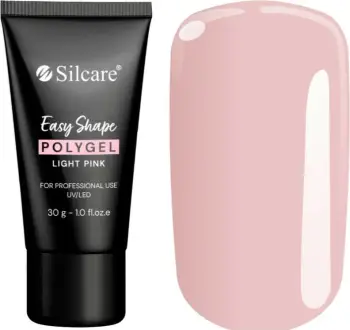 Polygel për thonj Silcare Easy Shape për femra Light Pink 30g