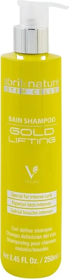 Shampon për femra abril et nature Gold Lifting Bain për flokë kaçurrela, 250ml