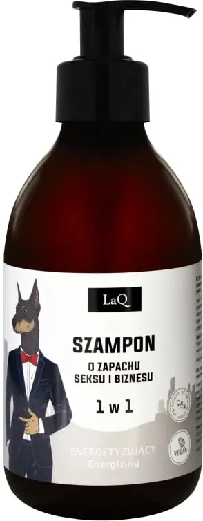 Shampon për meshkuj LaQ Energizing Men's Shampoo 1w1 Doberman 300ml