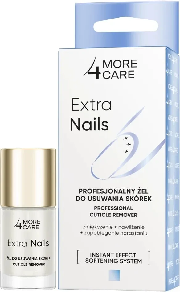Xhel për heqjen e kutikulave More4Care Extra Nails Professional 10ml - 1