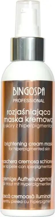 Maskë për fytyrë për femra BingoSpa Brightening Cream Mask 135g