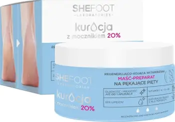 Krem për thembra të çara SHEFOOT Regenerating Soothing Vitamin Ointment 20% Urea për femra 80g