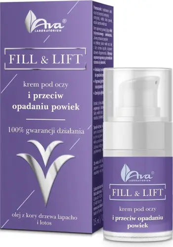 Krem për sy Ava Laboratorium Fill & Lift për femra, 15ml