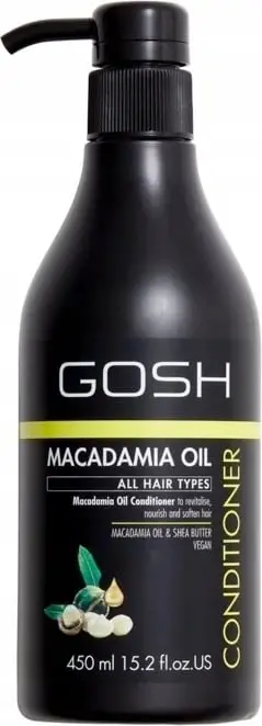 Kondicioner për flokë Gosh Macadamia Oil për femra, 450ml