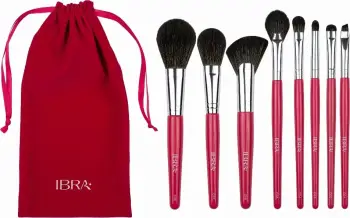 Set furçash për grim Ibra Candy 8 copë rozë