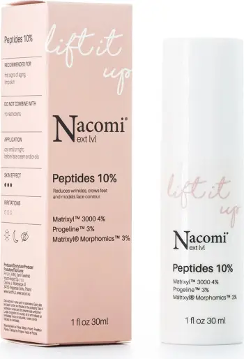 Serum për fytyrë Nacomi Next Level Peptides 10% për femra, 30ml
