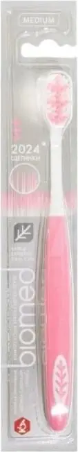 Furçë dhëmbësh Biomed Complete Care Silver Medium argjendtë, 1 copë