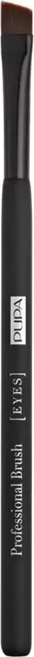 Brushë grimi PUPA Milano Eyebrow & Eyeliner Brush, e zezë