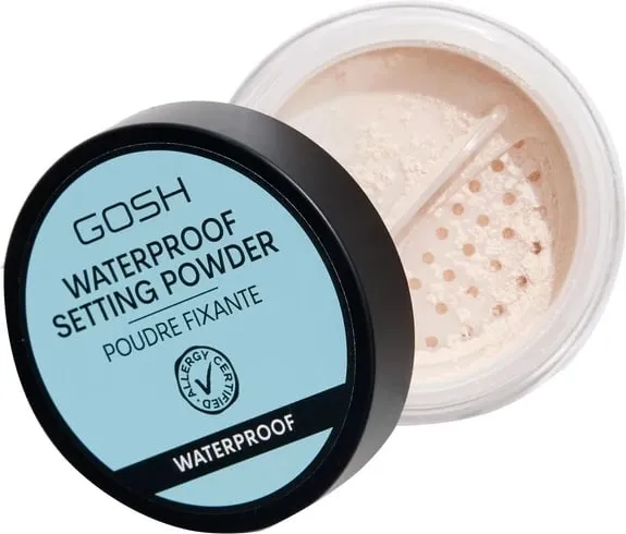 Puder fiksues Gosh Waterproof Setting Powder 001 Transparent 7g - 1