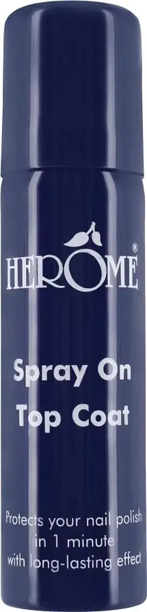 Spray për thonj Herome Spray On Top Coat Glossy Top Coat për femra 75ml
