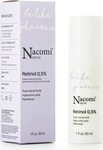 Serum për fytyrë Nacomi Next Level Retinol 0.5% për femra, 30ml